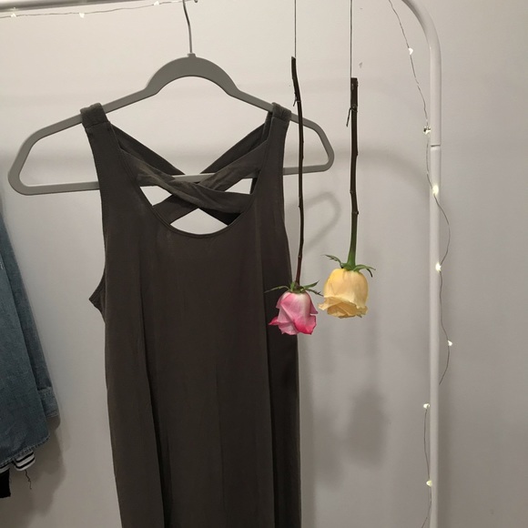 Olive green dress - Picture 2 of 4